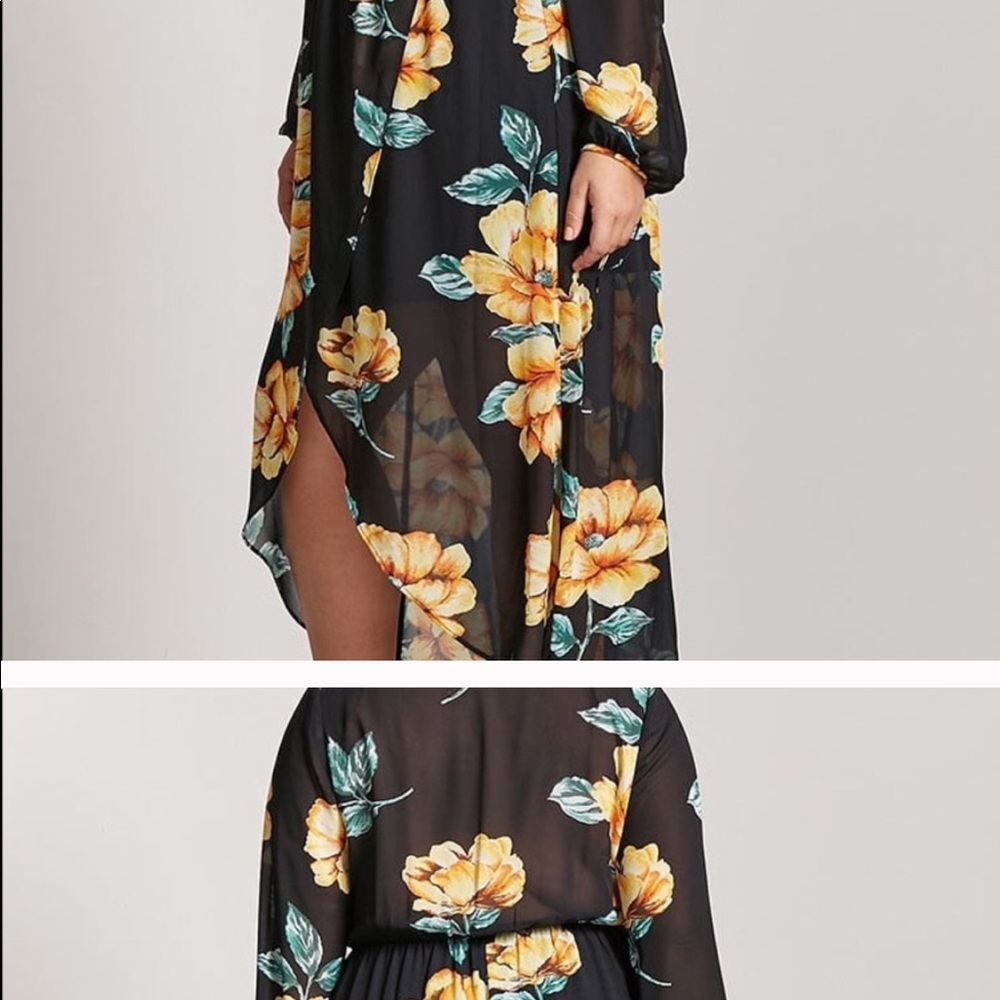 Forever 21+ Chiffon Maxi Dress